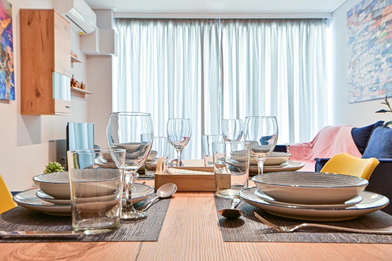 Beautiful New Apartment 5 Min From Piraeus Port Exteriör bild