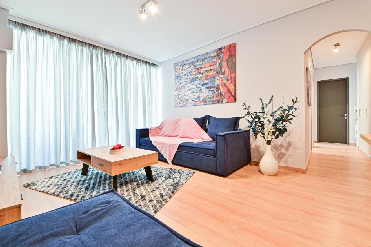 Beautiful New Apartment 5 Min From Piraeus Port Exteriör bild