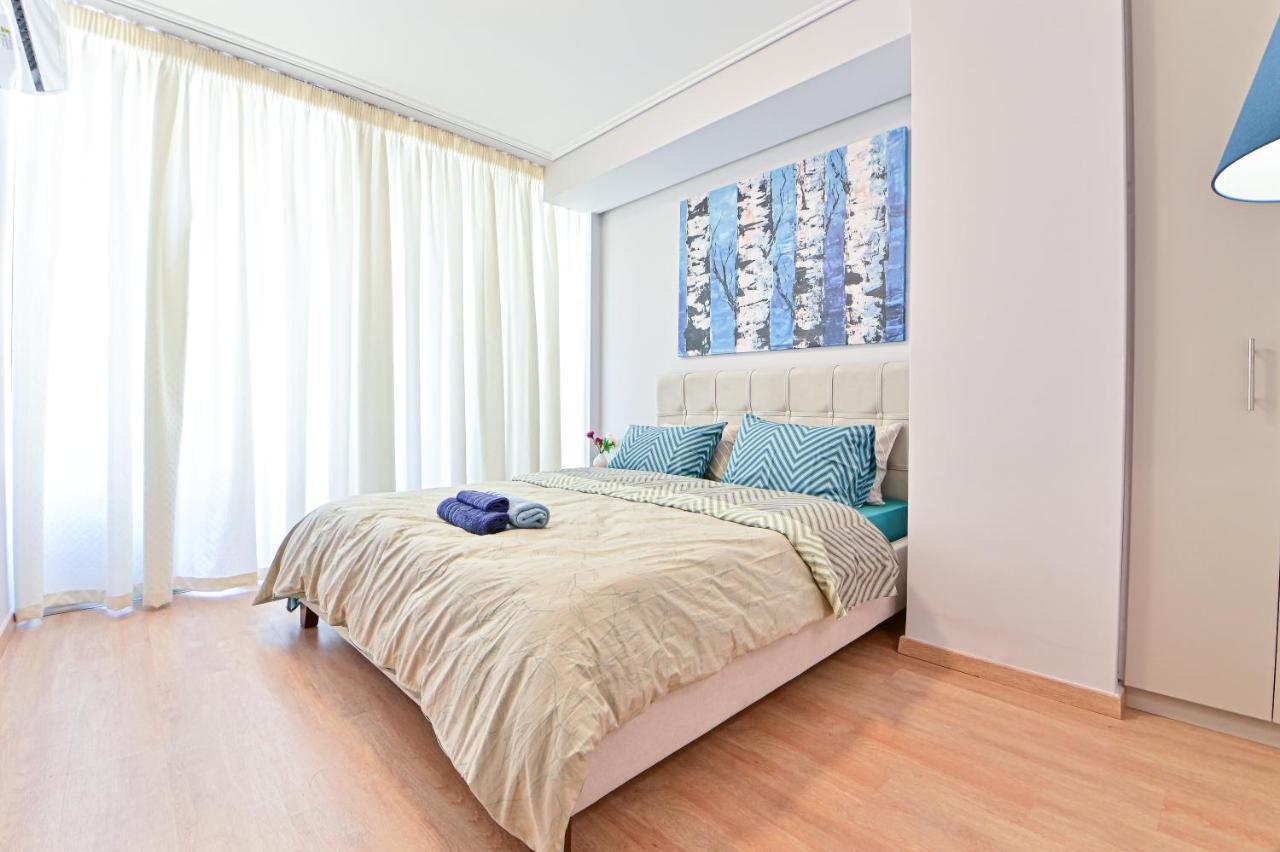 Beautiful New Apartment 5 Min From Piraeus Port Exteriör bild