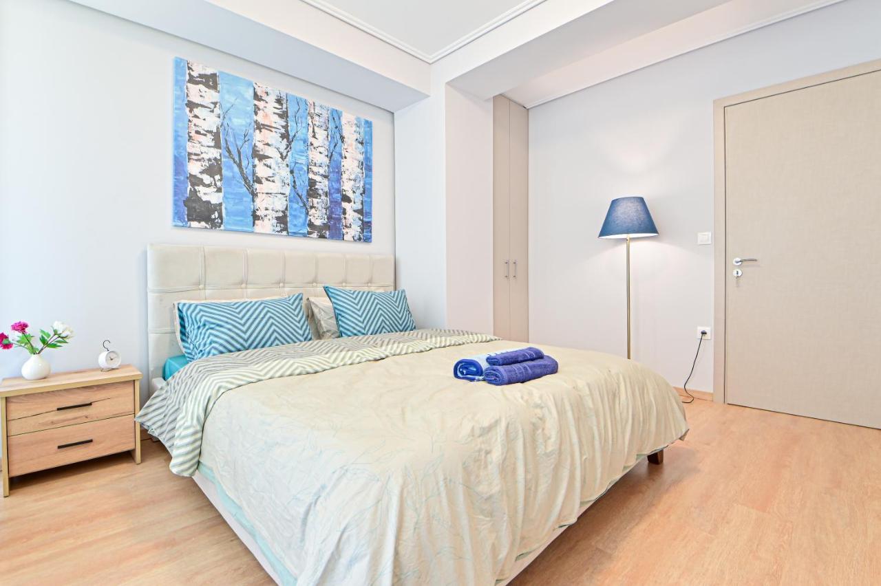 Beautiful New Apartment 5 Min From Piraeus Port Exteriör bild